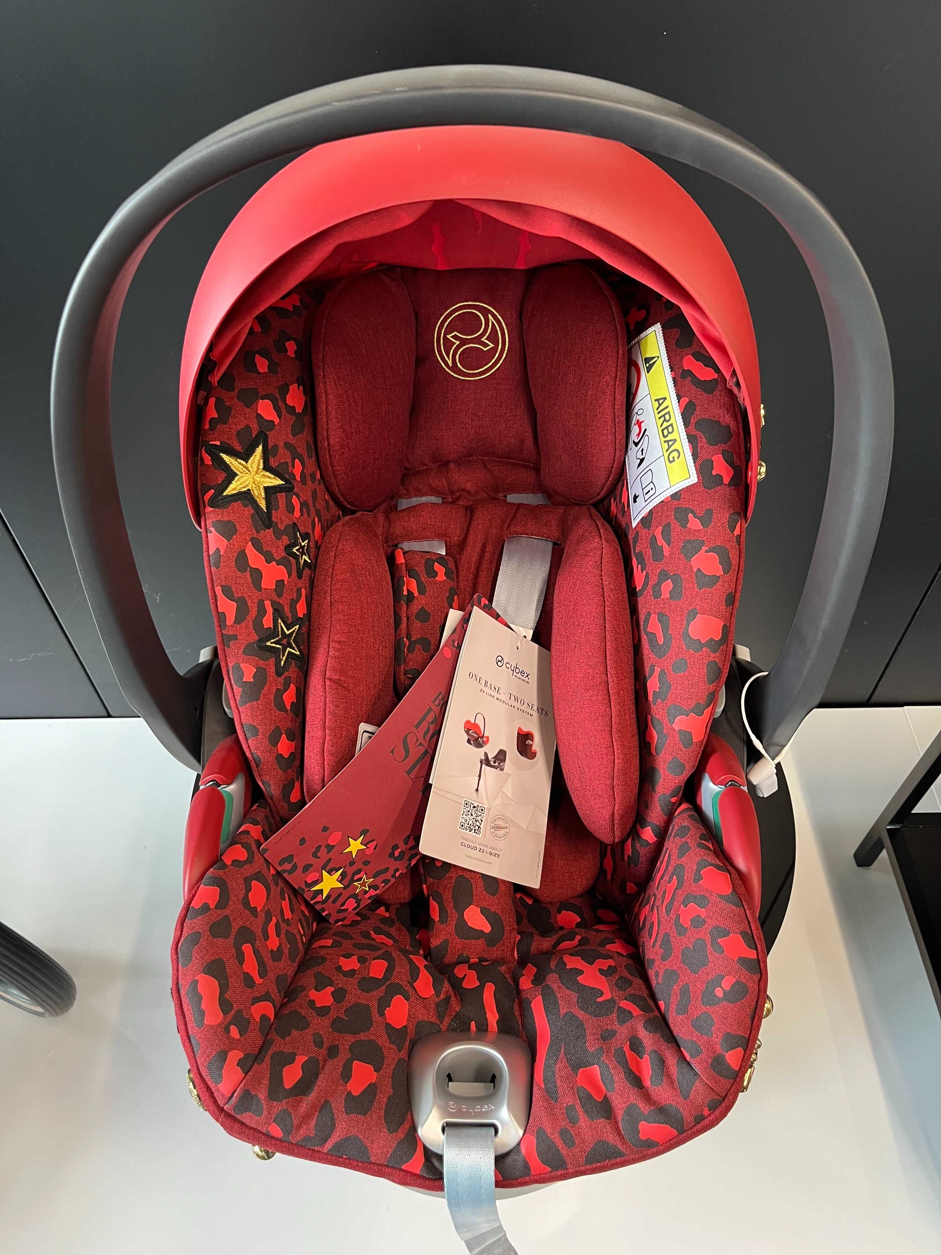 Wózek 3w1 Cybex Priam 4.0 Rockstar Cybex Cloud Z2 OUTLET