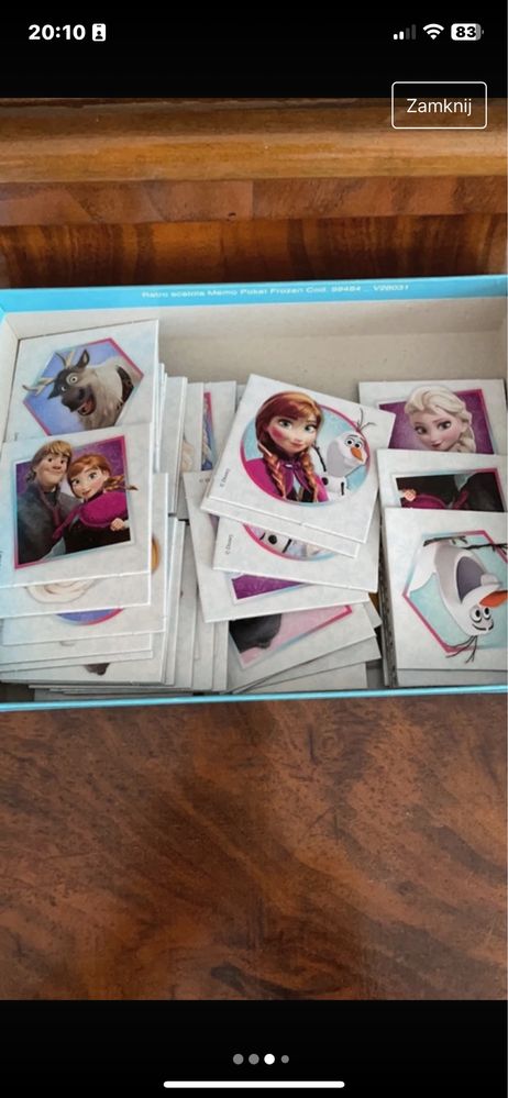 Memo Clementoni Disney Froze