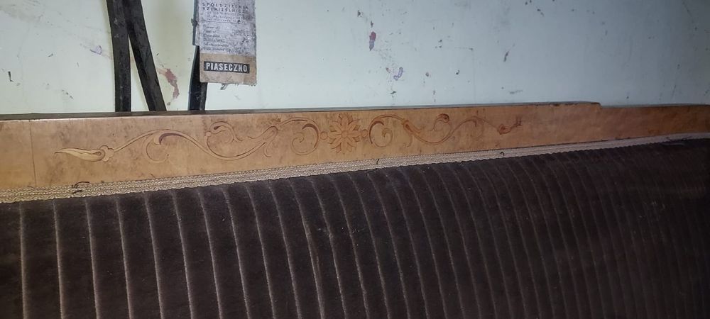 Stara Secesyjna Sofa Otomana