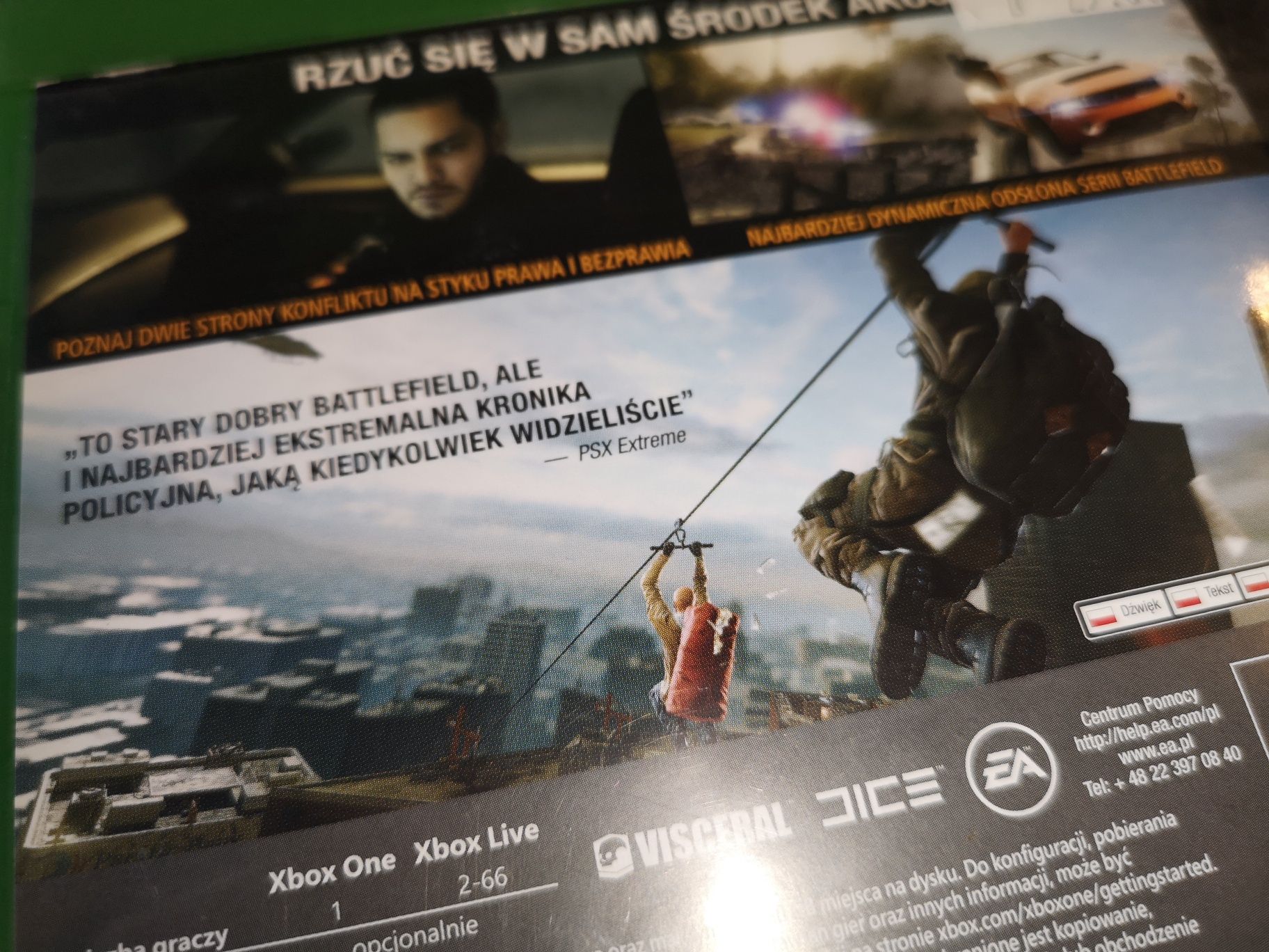 Battlefield Hardline XBOX ONE gra PL (możliwość wymiany) kioskzgrami