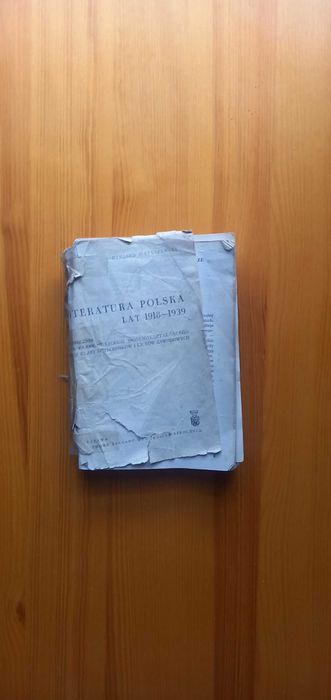 Literatura Polska 1918 - 1939 Matuszewski 1970
