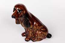 Figurka porcelanowa psa duża Brazylia vintage cocker spaniel