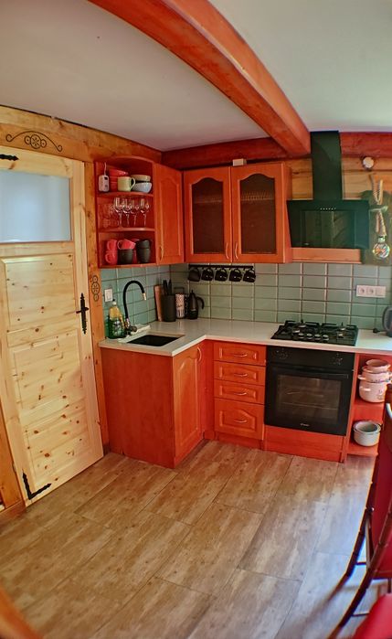 Chatka rzeczka Balia Sauna jacuzzi FERIE Brenna 10-12os Domek noclegi