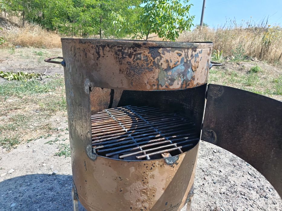 Печка для азиатского казана