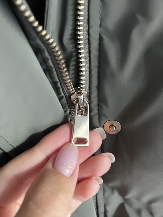 Зимовий пуховик, плащ, пальто, куртка, Zara, xl