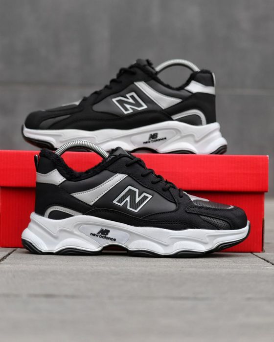 Чоловічі зимні кросівкі New Balance, зимове взуття, теплі, стильні