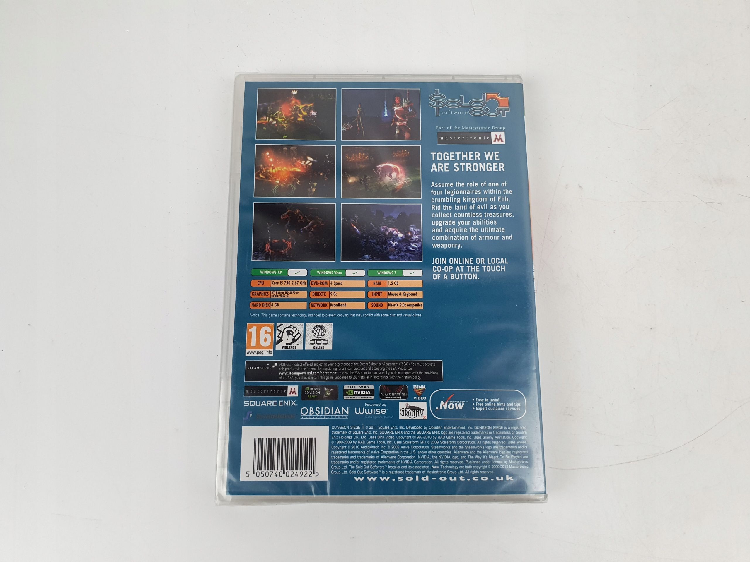 Dungeon Siege Iii 3 Pc Wydanie Soldout (Eng) Nowa