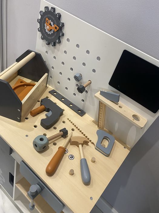 Warsztat drewniany dla dzieci duży