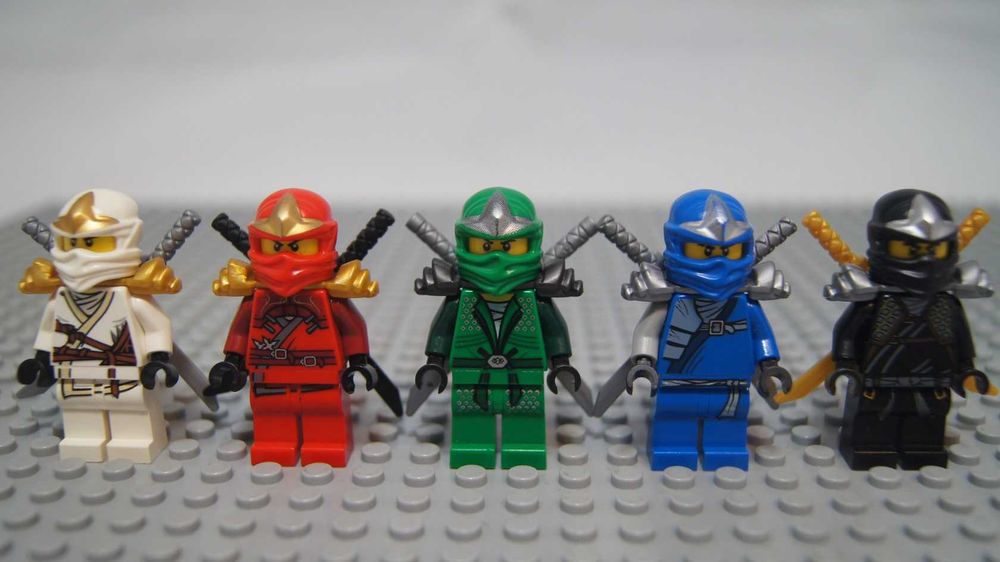 Lego Ninjago figurki Zane Kai Lloyd Jay Cole ZX Rise of the Snakes