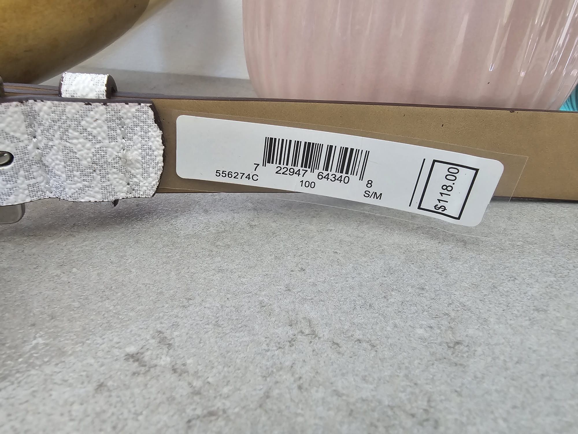 Pasek z 2 saszetkami Michael Kors