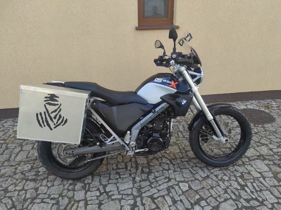 BMW G G650 X-Country ABS Kufry Zadbany
