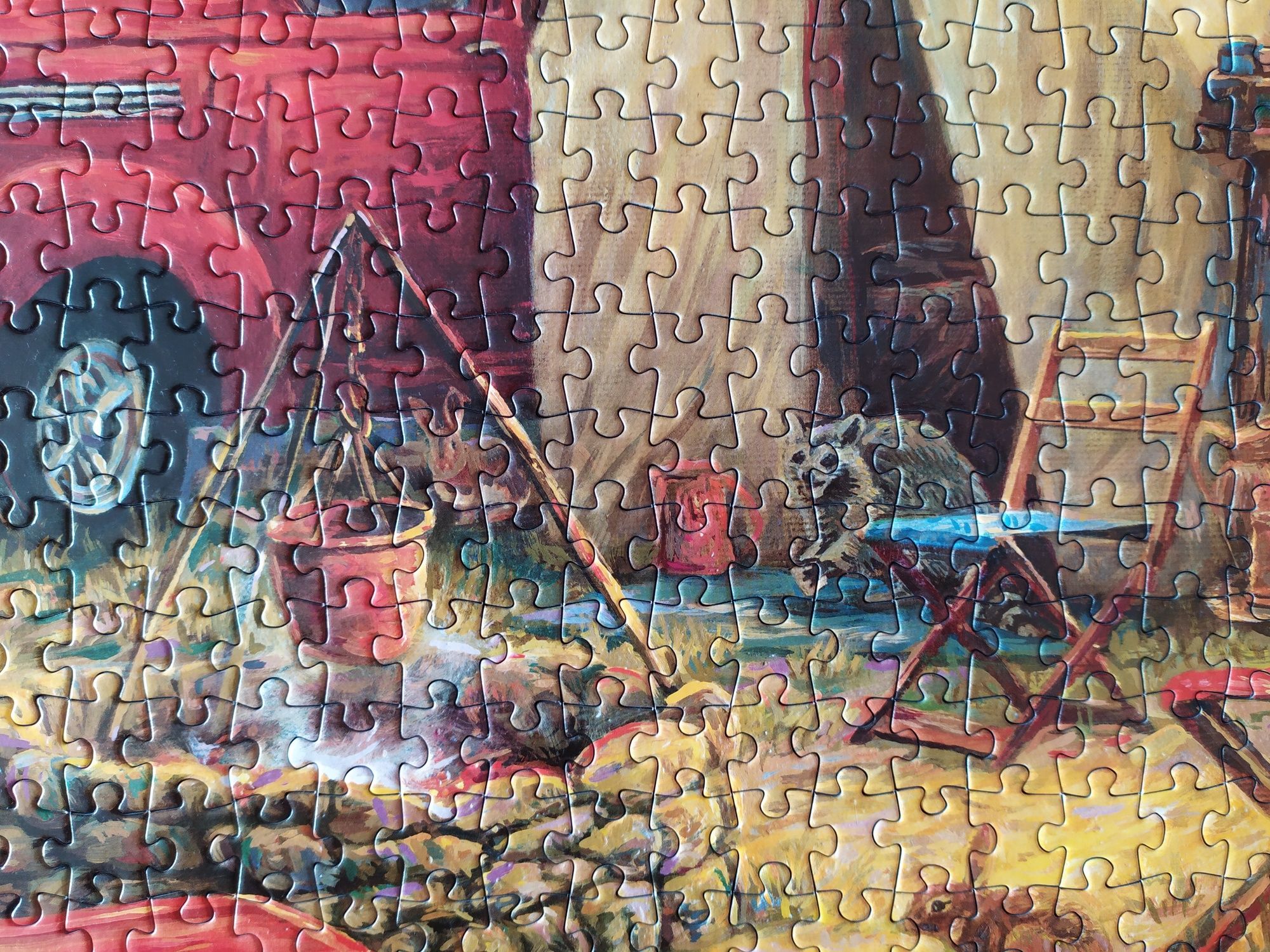 Puzzle 1500 Anatolian Biwak nad rzeką