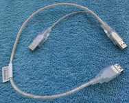 Cabo USB com duas derivações USB