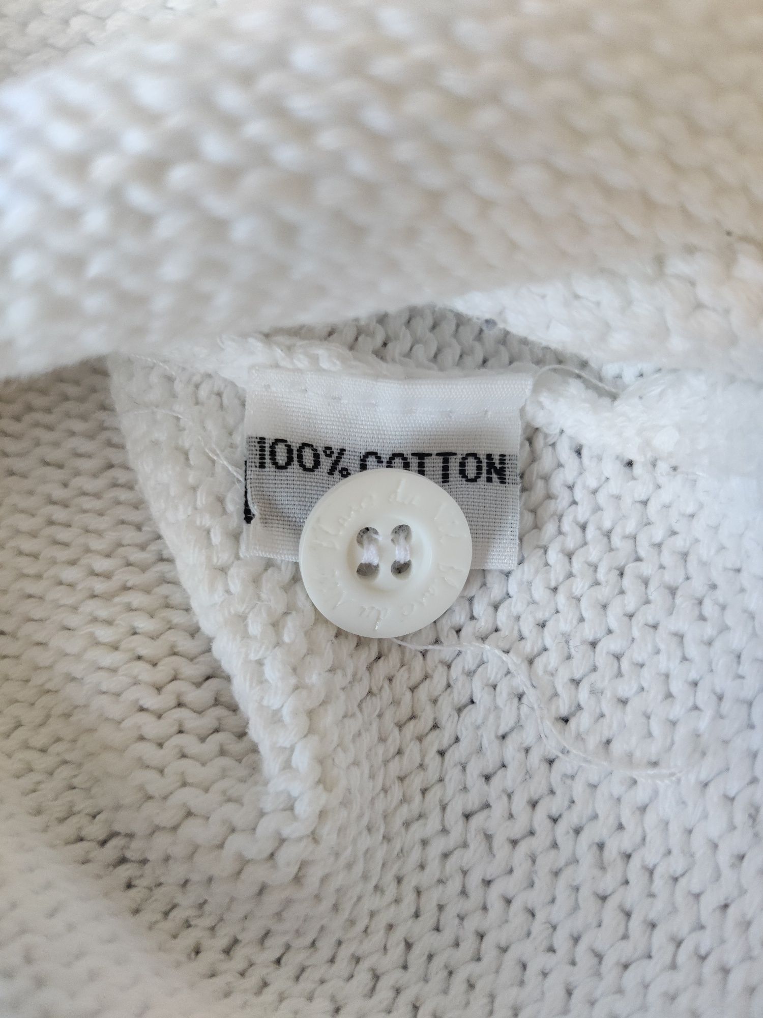 Camisola branca, manga comprida, Blanc du Nil, Taille 0