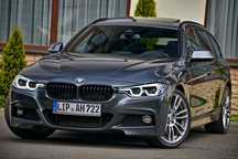 BMW Seria 3 2.0D 224 KM Automat ORYG M-Pakiet BOGATA OPCJA Skóra NAVI Adaptive LED