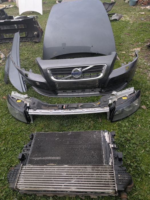 Передній бампер крило фари телевізор радіатор капот комплект volvo v40