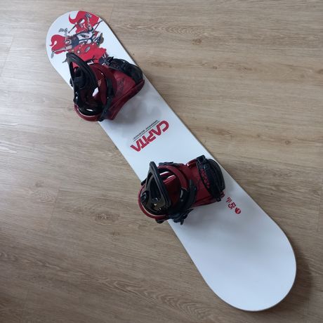 deska snowboardowa capita 125 cm z wiazaniami nitro