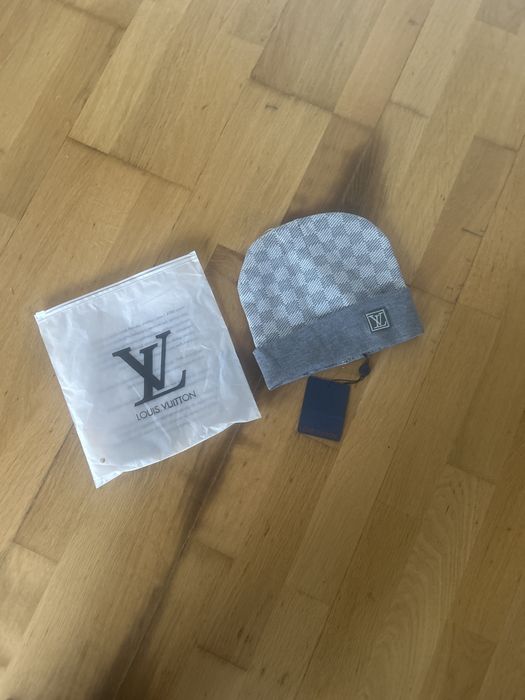 czapka lv szara ciepła