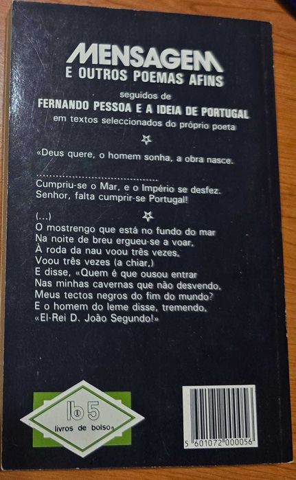 Obra Poética de Fernando Pessoa: Mensagem e outros Poemas Afins