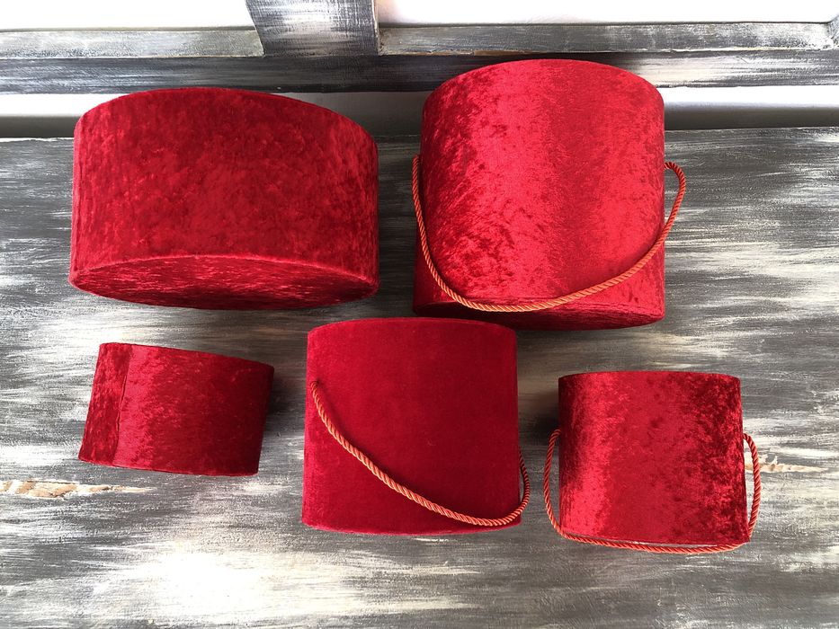 Подарункова коробка кругла, коробка шляпна