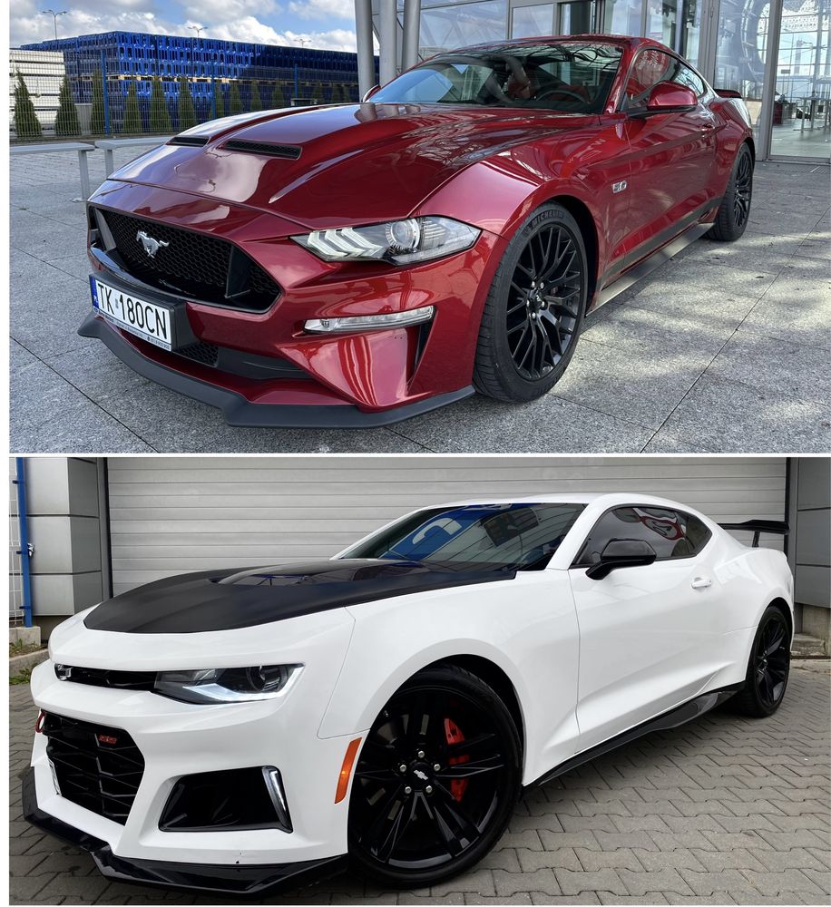 Wynajem Mercedes A45s Camaro M2 Challenger Mustang RS3