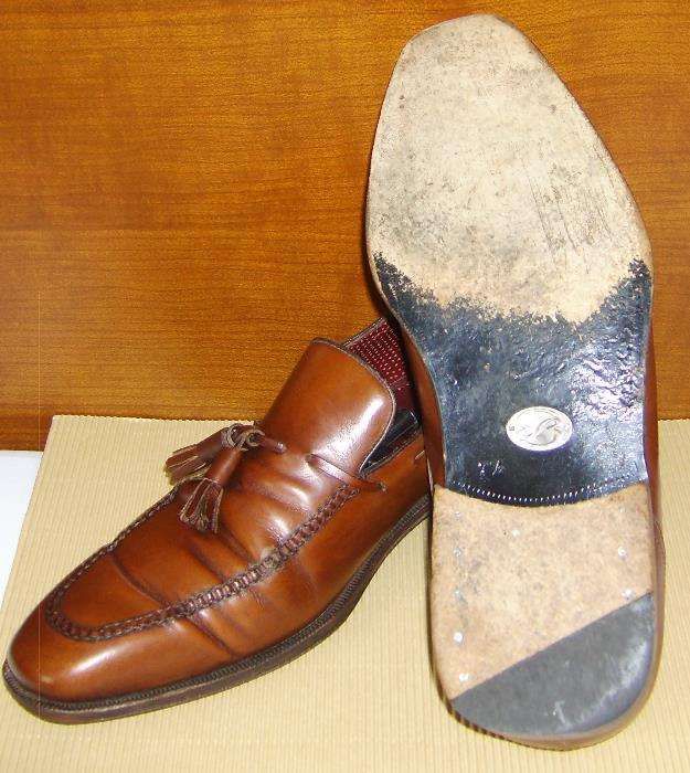 ULTIMO DIA Sapatos de homem BARRATS - forro e sola 100% pele