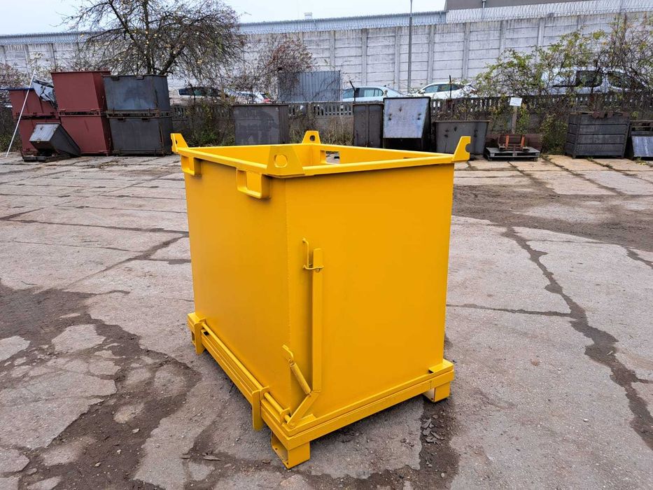 Uniwersalny kontener z klapowym dnem, PMDB 1500 L