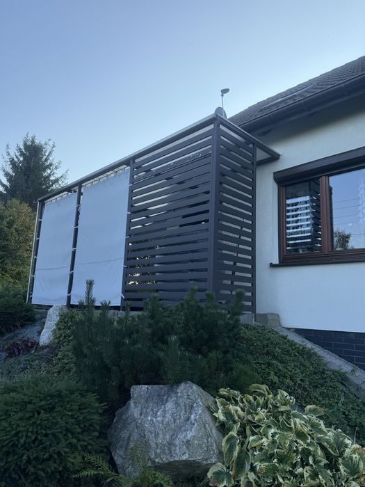 Zadaszenie tarasu wraz ze stelarzem