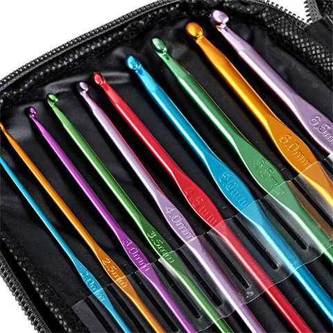 Zestaw szydełek 50 szt zabawka Prezent