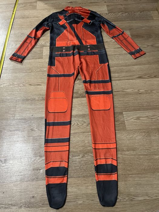 Костюм дед пул 10-12 років на хеллоуін маска в комплекті