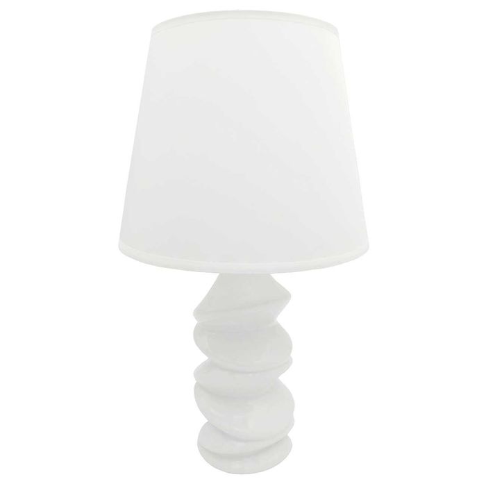 Lampa stołowa biała lampka nocna do sypialni salonu na biurko