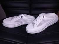 Кросівки білі кроссовки белые 36р. Відкритий заднік