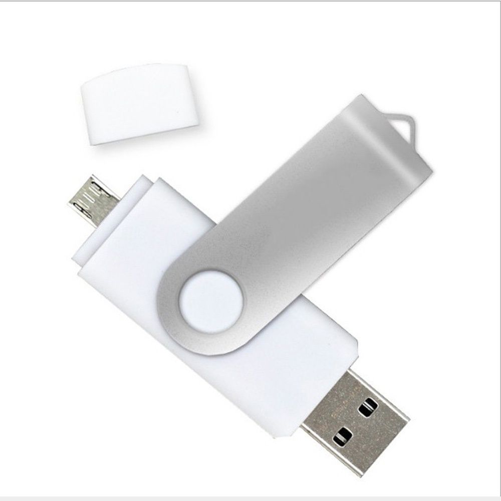 Двостороння флешка USB та micro-USB