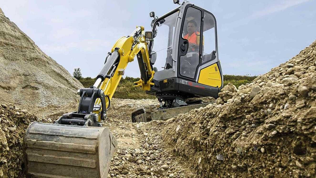 Wynajem Minikoparki Wypożyczalnia Mnikoparka Wacker Neuson ET18