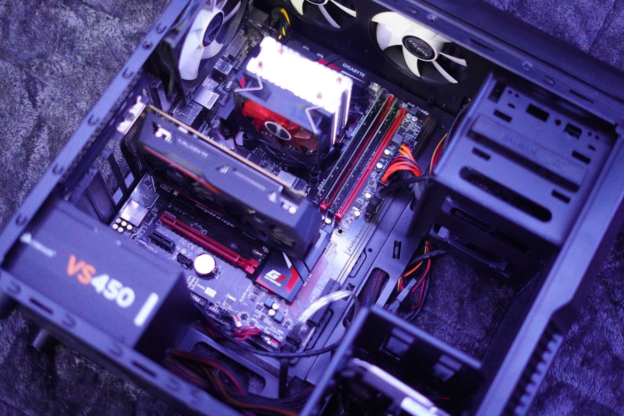 Komputer stacjonarny Intel-i5 16GB-RAM NVIDIA GTX-1050-Ti SSD HDD-1TB