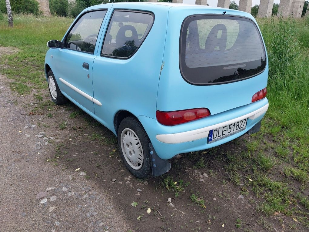 Fiat Seicento 1.1 bez korozji, w dobrym stanie.