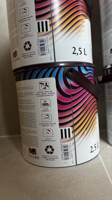 Farba KL02 Magnat kolor love porcelanowa biel #kolor love 5l i 2,5l
