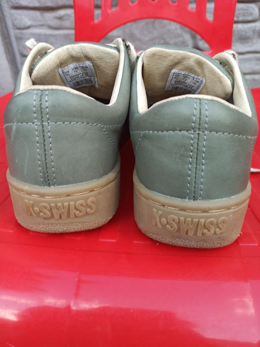 Снікерси, кросівки, кеди K-Swiss, натуральна шкіра, 39 розмір, ус.25см