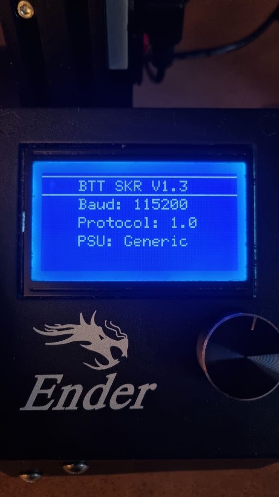 Ender 3 Skr 1.3 tmc2209 stealthburner clockwork 2 drukarka 3d