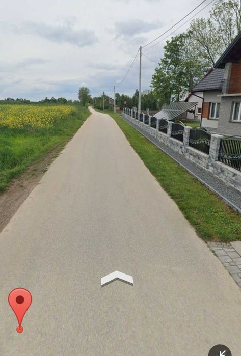 Działka rolno budowlana 82 Ar  Biskupice Proszowice widokowa duża