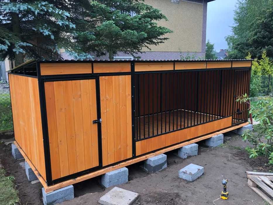 Kojec dla psa drewutnia-schowek-ZAPRASZAMY!