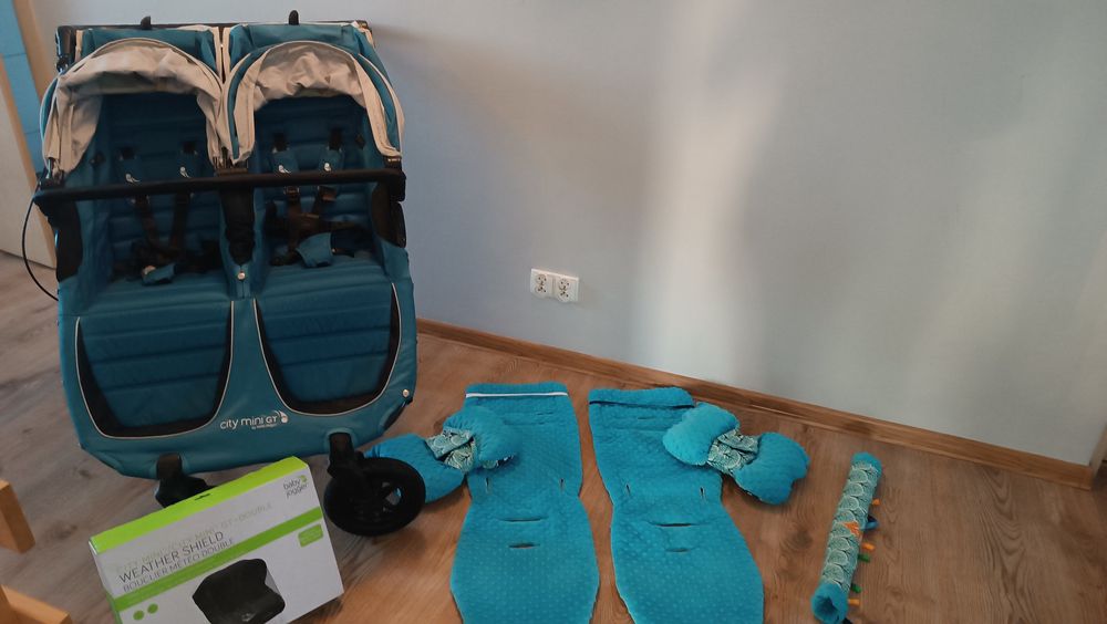 Wózek bliźniaczy Baby jogger city miny gt
