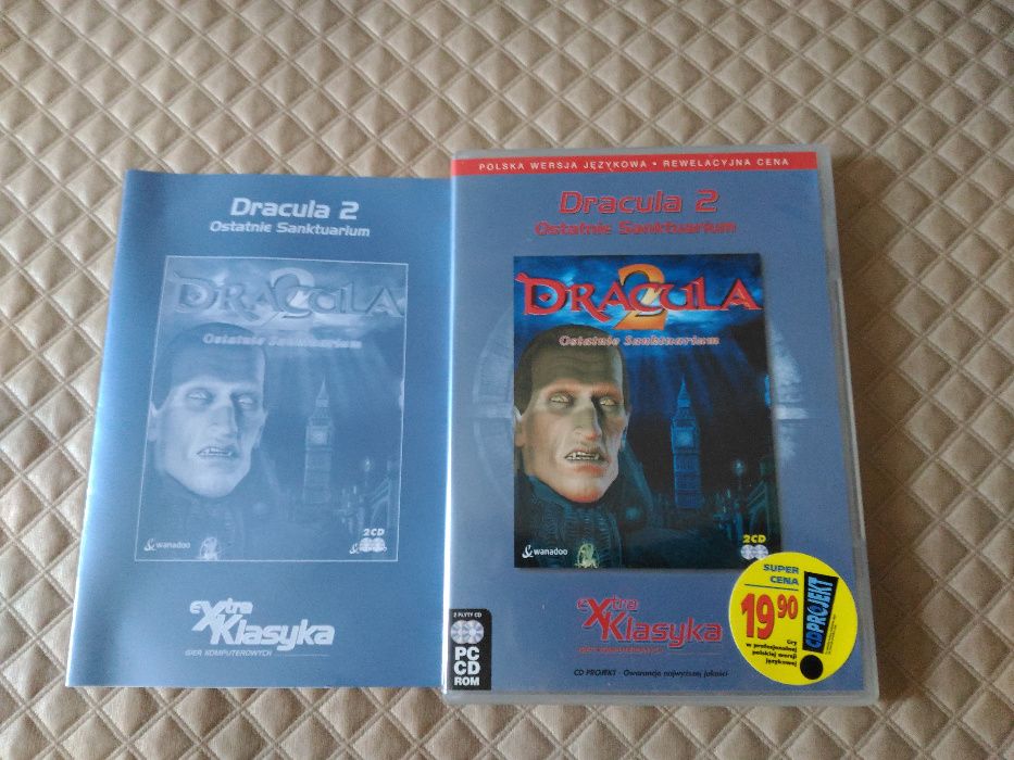 Dracula 2: Ostatnie Sanktuarium PL 2CD + pudełko i instrukcja