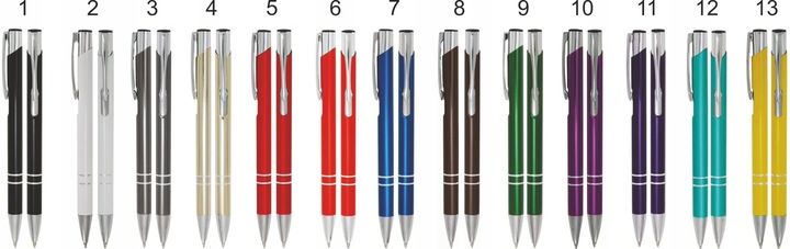 Długopis Metalowy Reklamowy Cosmo Z Grawerem 50 Szt Długopisy Z Logo N