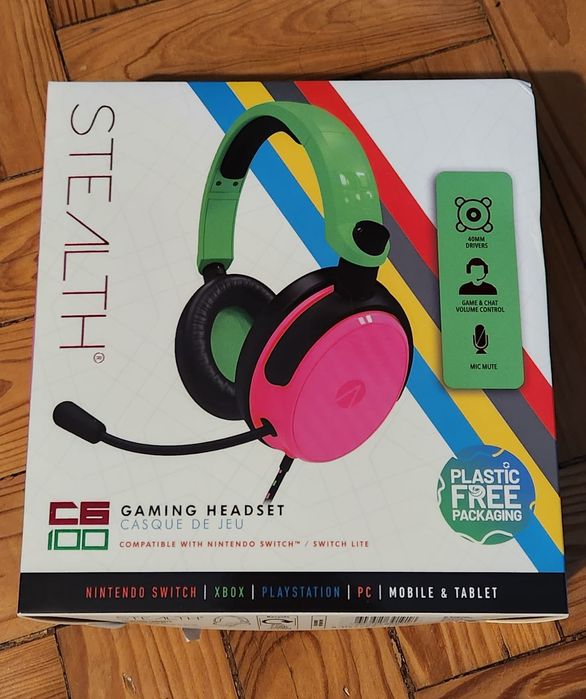 Gaming set e headfones