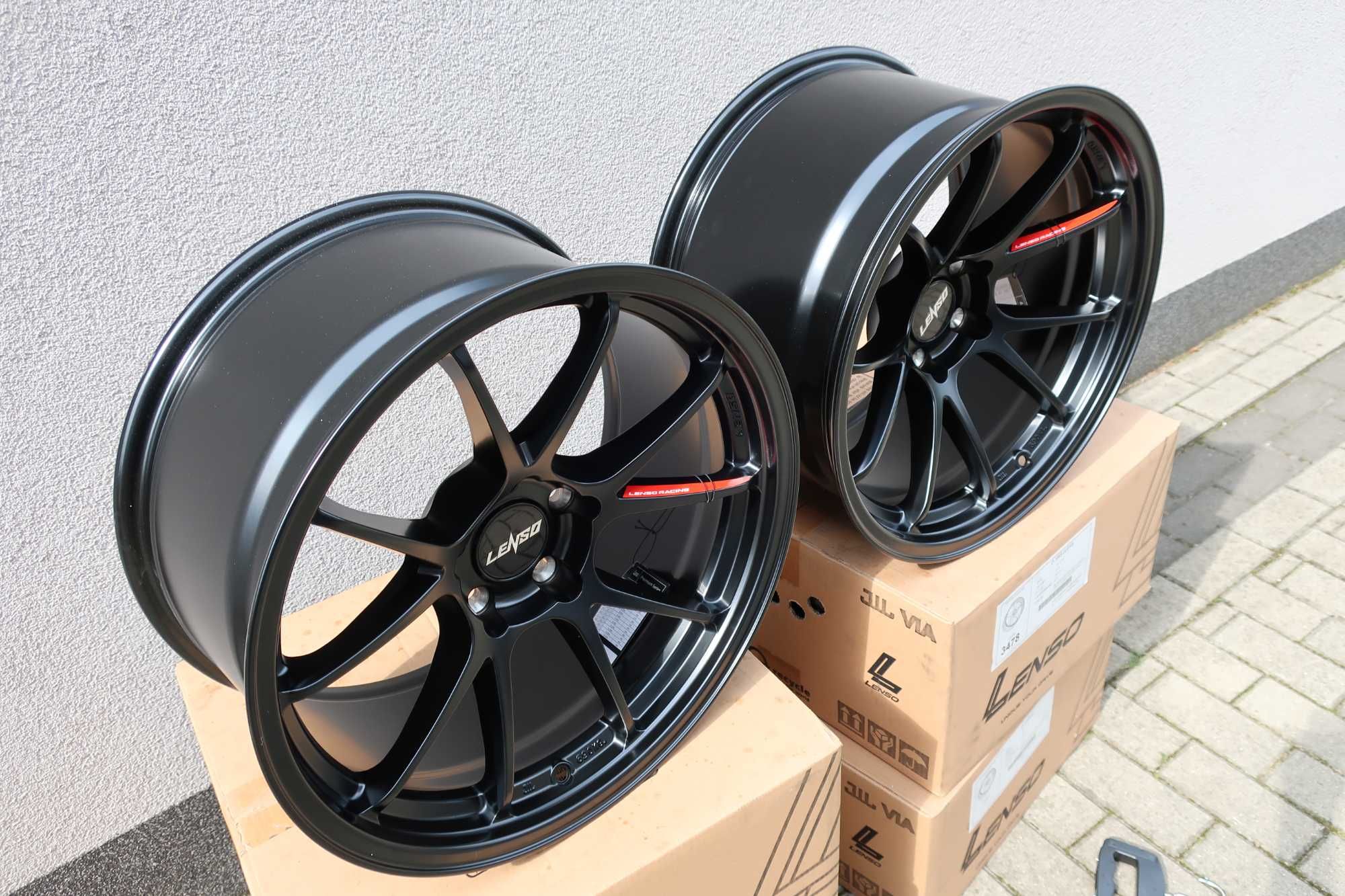 alu felgi 18 5x114,3 LENSO drift driting 9,5j et22 10,5j et13 supra