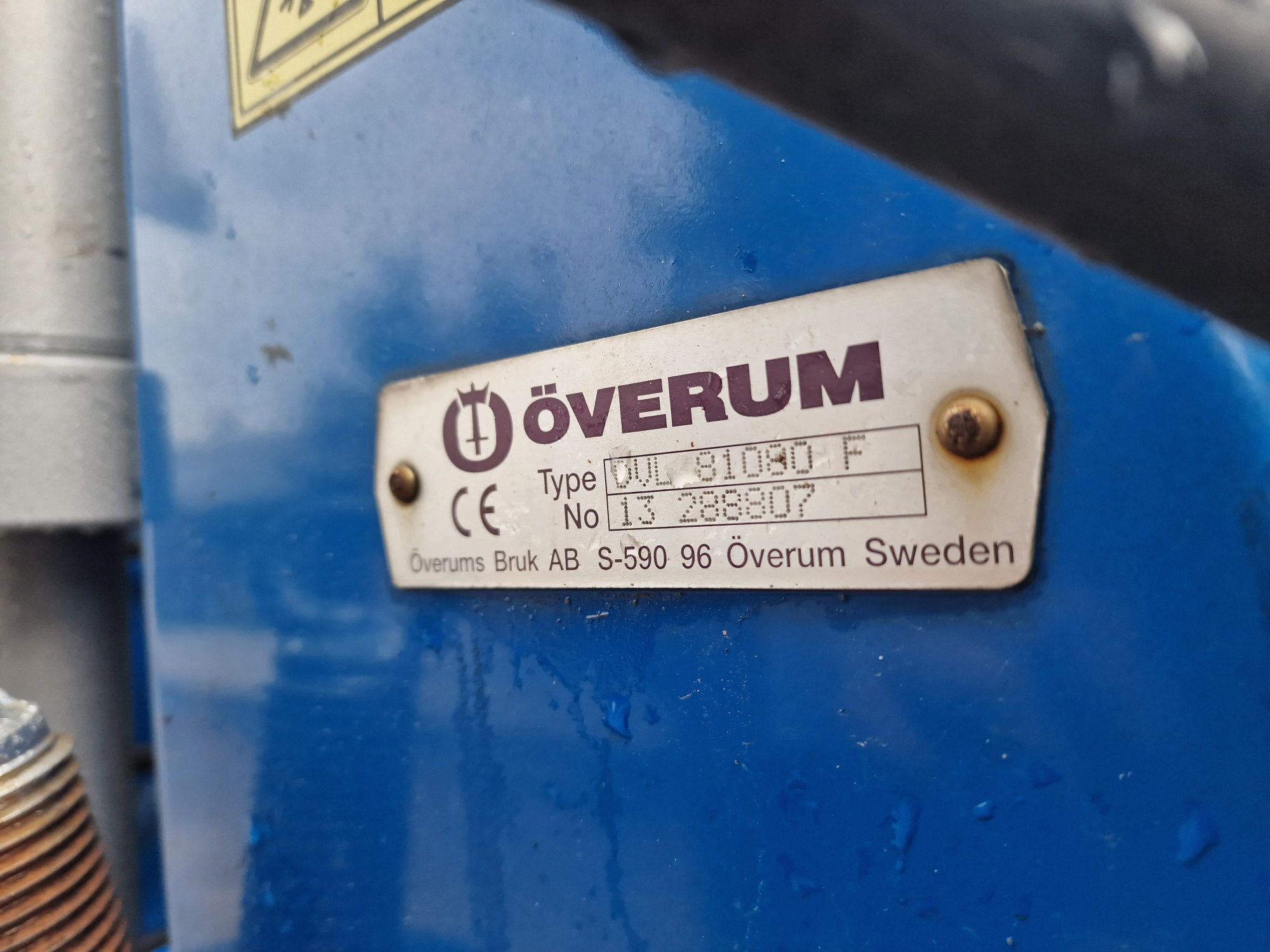 Overum DVL 81080 Nowy pług 8 skib