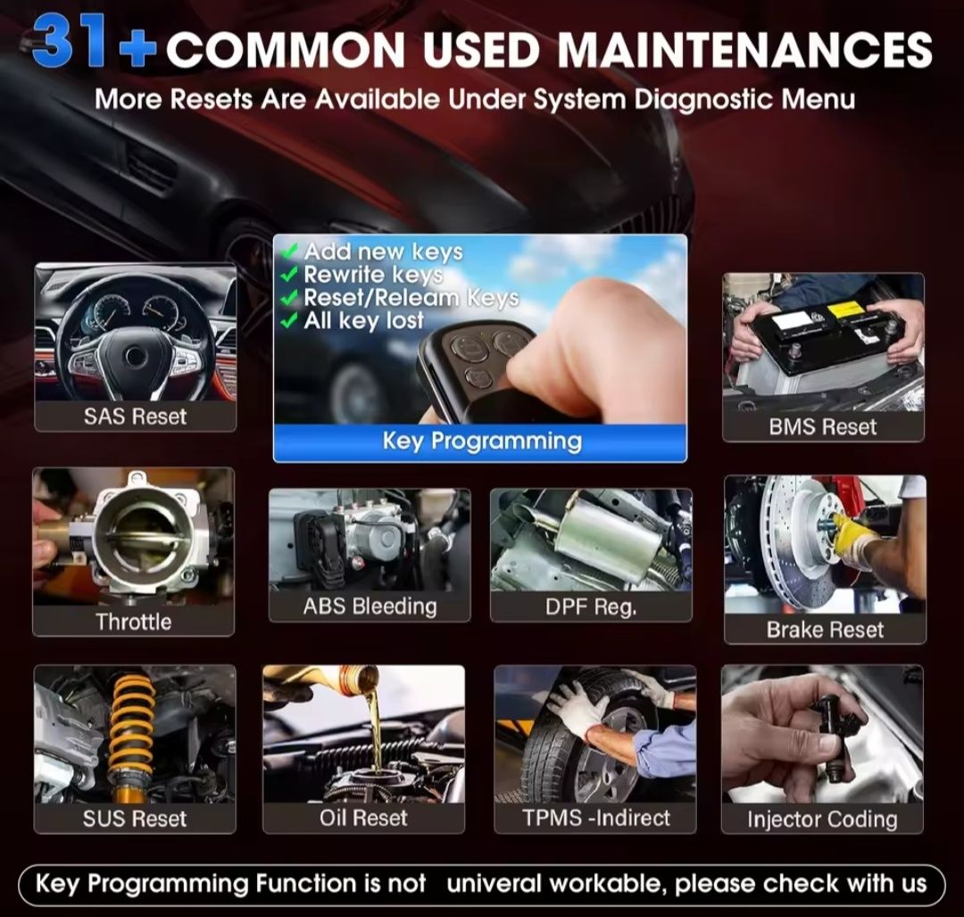 Сканер и диагностика системы KINGBOLEN K7 OBD2