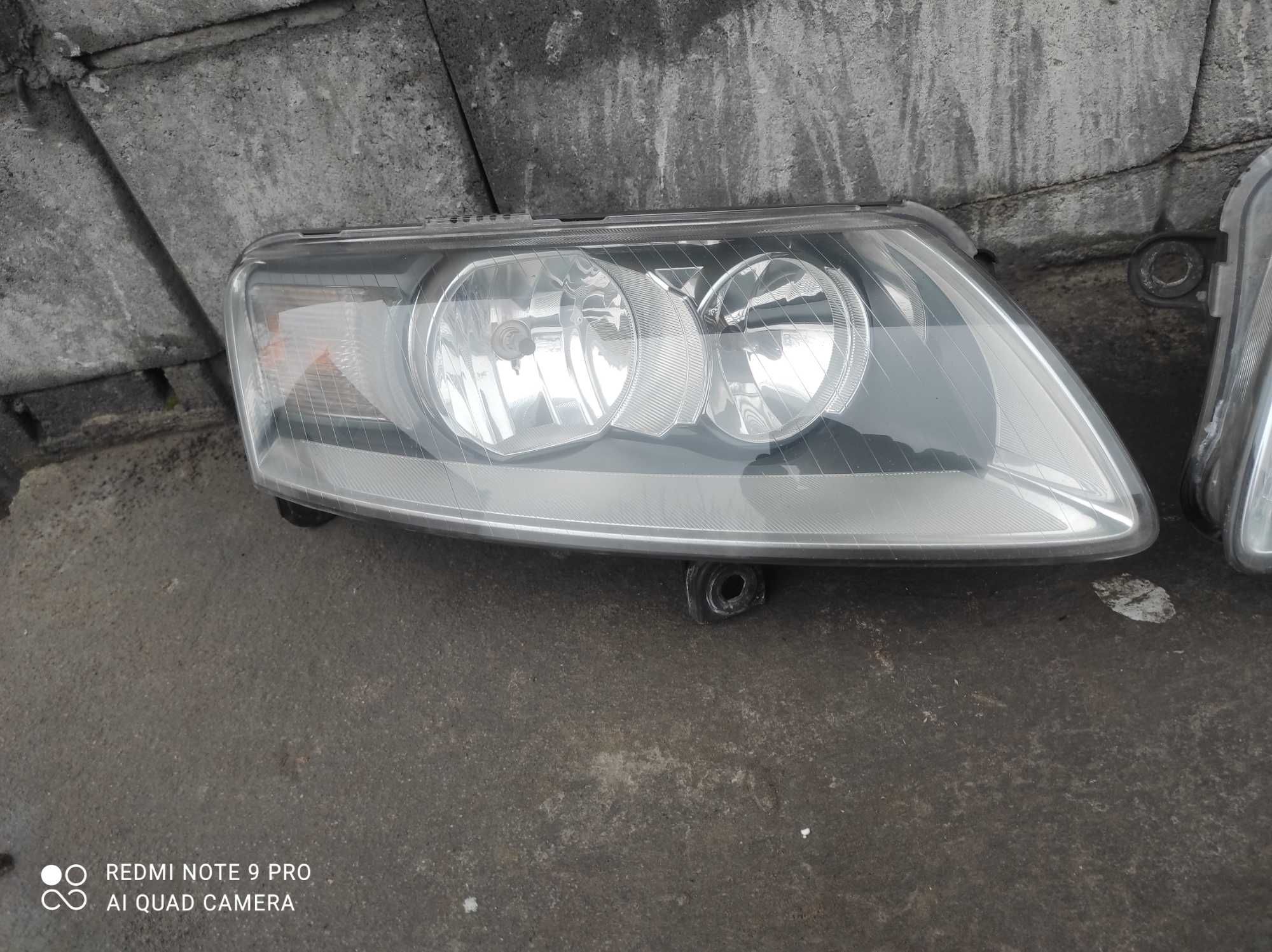 Audi A6 C6 lampy przednie Europa oryginał hella gwarancja