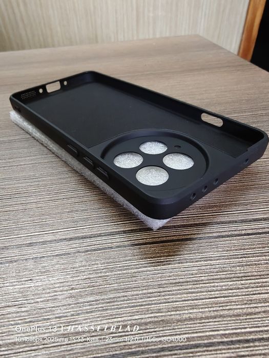 Чехол для oneplus 13 чёрный матовый жидкий силикон